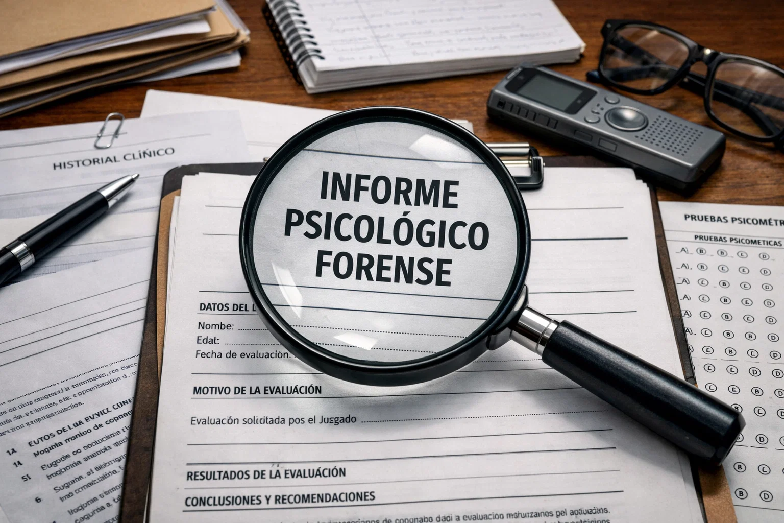 Análisis de documentación en evaluación pericial psicológica en Bilbao